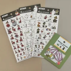 MOOMIN シール4点セット【お買い得】