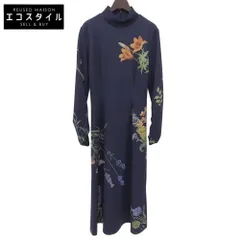 AMERI アメリ UND ANNABELLE LONG DRESS 花柄 ワンピース レディース ネイビー マルチカラー S S