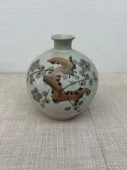 花器　自然模様