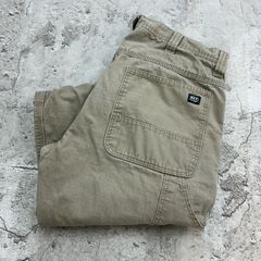 KEY　ボトムス　ダブルニーペインターパンツ　古着　ベージュ　W34 L32