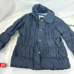 ✅ikka ダウンジャケット　キッズ用　ネイビー