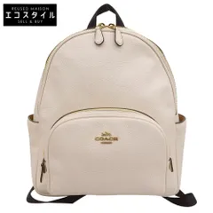 COACH コーチ コート バックパック レザー リュック・デイパック レディース クリーム C5666