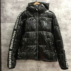 アダムスジャグラー テカテカダウンジャケット Mサイズ - メルカリ