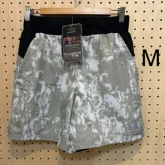 メンズウーブン マルチ ポケット プリント ショーツMライトグレー（6012592）