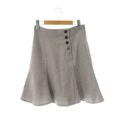 スナイデル SNIDEL 24SS ハイウエストスカショーパンショートパンツ 0 グレー /AT ■OS ■SH