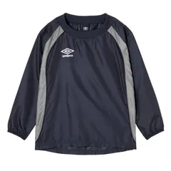 umbro(アンブロ) ジュニア(1枚物)ピステトップ サッカー ウィンドブレーカー/シェルジャケット/コート (UF5FWB01JA)、(NV00)ネイビー