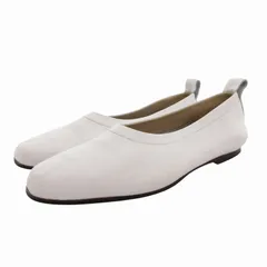 コルソローマ ノーヴェ CORSO ROMA 9 SIRIA500 パンプス フラットシューズ スクエアトゥ レザー 36 23.0cm 白 ホワイト /HO