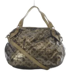 ラシット RUSSET ハンドバッグ ショルダーバッグ 2way 斜め掛け モノグラム 総柄 ナイロン ブロンズ /YO18