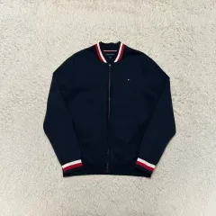 トミーヒルフィガー ニット ジップアップ