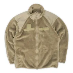 米軍実物 US.Armed Forces 00s 2000年代 ECWCS GEN3 LEVEL3 ポーラテック フリースジャケット ミリタリー 官給 放出 軍物 USA アメリカ 古着 コヨーテブラウン M-REG【中古】