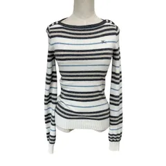 古着 バーバリーブルーレーベル BURBERRY BLUELABEL 長袖 ニットセーター クリーニング済み レディース サイズ38