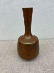 高岡銅器 一輪挿し 伝統工芸 - メルカリ