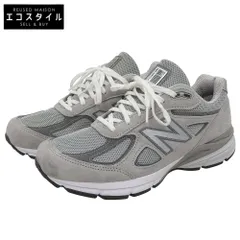 NEW BALANCE ニューバランス 美品 USA製 スニーカー シューズ メンズ グレー 27.0cm U990GR4 9(US)