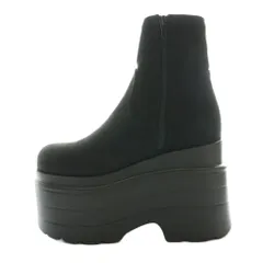 ローズエッセンス R&E ROSESSENCE 厚底ブーツ ショート S 黒 ブラック /SS ■OS