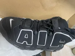 ナイキ エアモア アップテンポ 黒白 414962-002