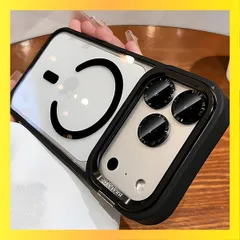 ★送料無料★Size:iPhone17ProMax_Color:ブラック iPhone 17 Pro Max ケース クリア スリム 【隠れスタンド・9H強化カメラフィルム・MagSafe対応】 いphone17ProMax ケース カメラスタンド 韓国 米軍