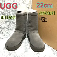 【新品・箱タグ付】UGG クラシックショート 防水 22cm グレー ★最高峰モデル