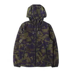 美品 DIESEL ディーゼル ジャケット サイズ:S カモフラージュ フルジップ フード ジャケット 迷彩 アウター ブルゾン 上着【メンズ】