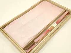 平和屋本店○和装小物 帯締め・帯揚げセット 高麗組 綾出し 霞文 暈し