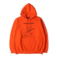 美品 UNDERCOVER アンダーカバー パーカー サイズ:XL 22AW VERDY グラフィック スウェットパーカー オレンジ トップス フーディー コラボ【メンズ】