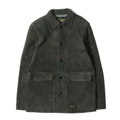 NEIGHBORHOOD ネイバーフッド ジャケット サイズ:S ゴートスウェード ボタン ジャケット SHEPHERD / GL-JKT オリーブドラブ アウター ブルゾン コート 上着【メンズ】のサムネイル