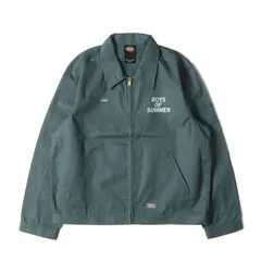 美品 BOYS OF SUMMER ボーイズ オブ サマー ジャケット サイズ:XL 24SS Dickies オーバーサイズ アイゼンハワー ワークジャケット EISENHOWER JACKET リンカーングリーン アウター ブルゾン コラボ【メンズ】