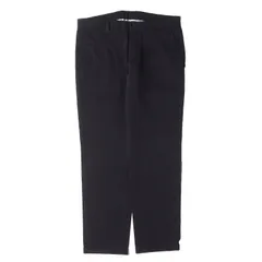DOLCE&GABBANA ドルチェ&ガッバーナ パンツ サイズ:46 ワンタック ターンアップヘム モールスキン スリム テーパード スラックスパンツ ネイビー 紺 イタリア製 ボトムス ズボン【メンズ】のサムネイル