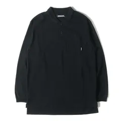 NEIGHBORHOOD ネイバーフッド ポロシャツ サイズ:L 21SS ポケット付き ロングスリーブ ポロシャツ (PLAIN / C-POLO. LS) ブラック 黒 トップス カットソー 長袖【メンズ】のサムネイル