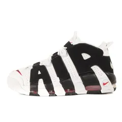 【新品】NIKE ナイキ サイズ:27.5cm / AIR MORE UPTEMPO (414962-105 / 2020年製) エア モアアップテンポ モアテン / ホワイト ブラック ユニバーシティーレッド / US9.5 / スニーカー バッシュ