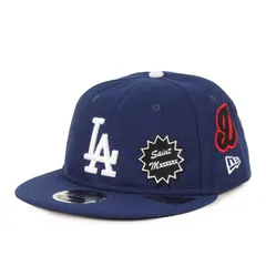 【新品】SAINT MICHAEL セントマイケル キャップ / 25SS NEW ERA MLB ロサンゼルス・ドジャース ベースボールキャップ (RC 9FIFTY) / ロイヤル ブルー / 帽子 / コラボ 別注【メンズ】