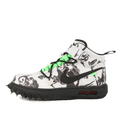【新品】OFF-WHITE オフホワイト サイズ:26.0cm / 24SS NIKE AIR FORCE 1 MID SP LTHR GRIM REAPER (DR0500-102) / ナイキ エアフォース1 ミッド レザー 死神 / US8
