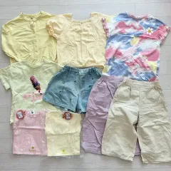 女の子 120 夏服 9点 まとめ UNIQLO ベベ쥬 ヘイミニ 新品 含む