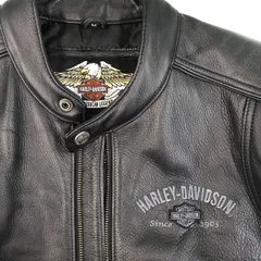 HARLEY-DAVIDSON ハーレーダビッドソン 97130-07VM シングルライダース JKT レザー Mサイズ バイク ハーレー 送料無料♪