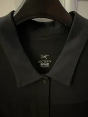 ARC'TERYX アークテリクス ウール ポロ ブラック XS 新品