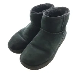 アグ オーストラリア UGG australia クラシック ミニ Classic Mini II ショートブーツ US7 24cm 黒 ブラック /SS ■OS ■SH