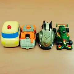 [TK]ミニカー プルバックカー / マクドナルド ハッピーセット まとめ売り 4点セット