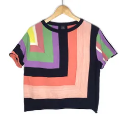 【倉吉店】 中古 PS Paul Smith | ピーエスポールスミス ニット ニット・セーター(薄手) 6763755 マルチカラー サイズ：M 【112】