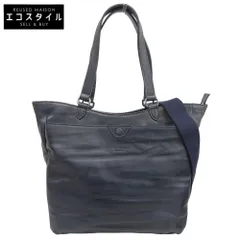 Daniel&Bob ダニエル＆ボブ チェルカティーノ レザー 2WAYバッグ トートバッグ ショルダーバッグ レディース ネイビー