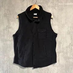 チャンピオン リバースウィーブ ベスト 黒 XL Champion REVERSE WEAVE ボア 襟付き スウェットベスト ロゴ 刺繍 厚手 トレーナー ヘビーウェイト メンズ レディース ビッグシルエット アメカジ ストリート カジュアル 古着