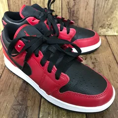 NIKE AIR JORDAN 1 LOW GS ナイキ エアジョーダン1ロー GYM RED レディース【F0973-004】