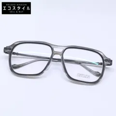 MATSUDA マツダ 【新品同様】M2062 MGS-MBK デモレンズ パイロットシェイプ メガネフレーム 56□15-145