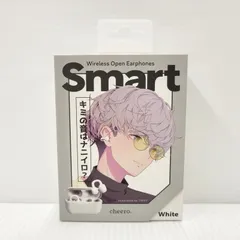 【中古/未使用品】 cheero ワイヤレス イヤホン ホワイト 【093-250923-as-14-izu】