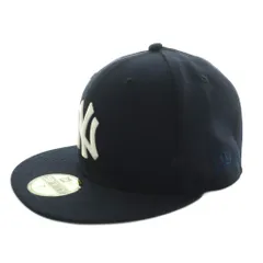 ニューエラ NEW ERA 59FIFTY ニューヨーク ヤンキース New York Yankees 100周年 ベースボールキャップ 帽子 57.5cm 紺 ネイビー 13554987 /SS ■OS