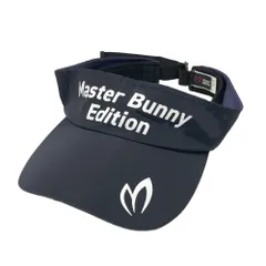 MASTER BUNNY EDITION マスターバニーエディション  サンバイザー  ネイビー系 FR [240101622280] ゴルフウェア ストスト