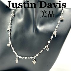 ジャスティンデービス STAR クリスタルペンダント ネックレス 王冠