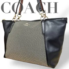 ☆★COACH 　コーチ★トートバッグ　大容量　A4収納可　肩掛け　ブラック　ゴールド金具　ロゴ★2166