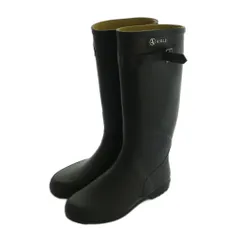 エーグル AIGLE シャンタベル ロングレインブーツ ラバーブーツ 38 24.0cm 黒 104253 /MI ■OS