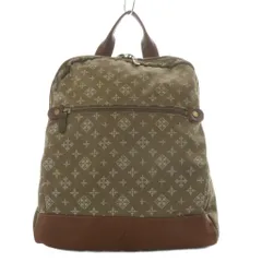 ラシット RUSSET バッグ リュックサック バックパック モノグラム 総柄 ナイロン ブラウン /YO2