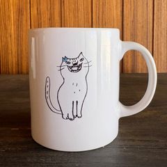 カネコアヤノ 猫イラスト マグカップ - メルカリ