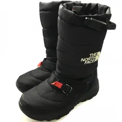 【倉吉店】 中古 THE NORTH FACE | ザ・ノースフェイス ブーツ Nuptse Pro GORE-TEX ヌプシ プロ スノーブーツ NF51970 ブラック 28cm 【127】
